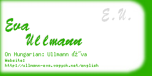 eva ullmann business card